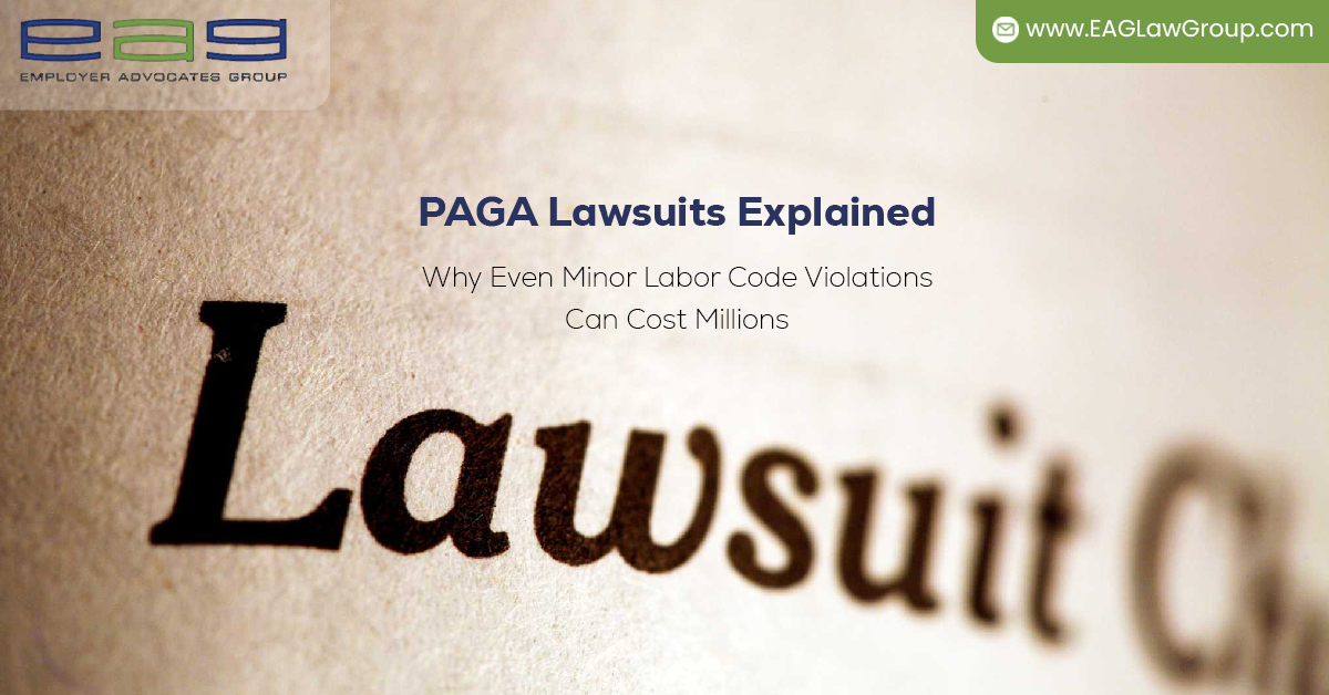 PAGA Lawsuits Explained